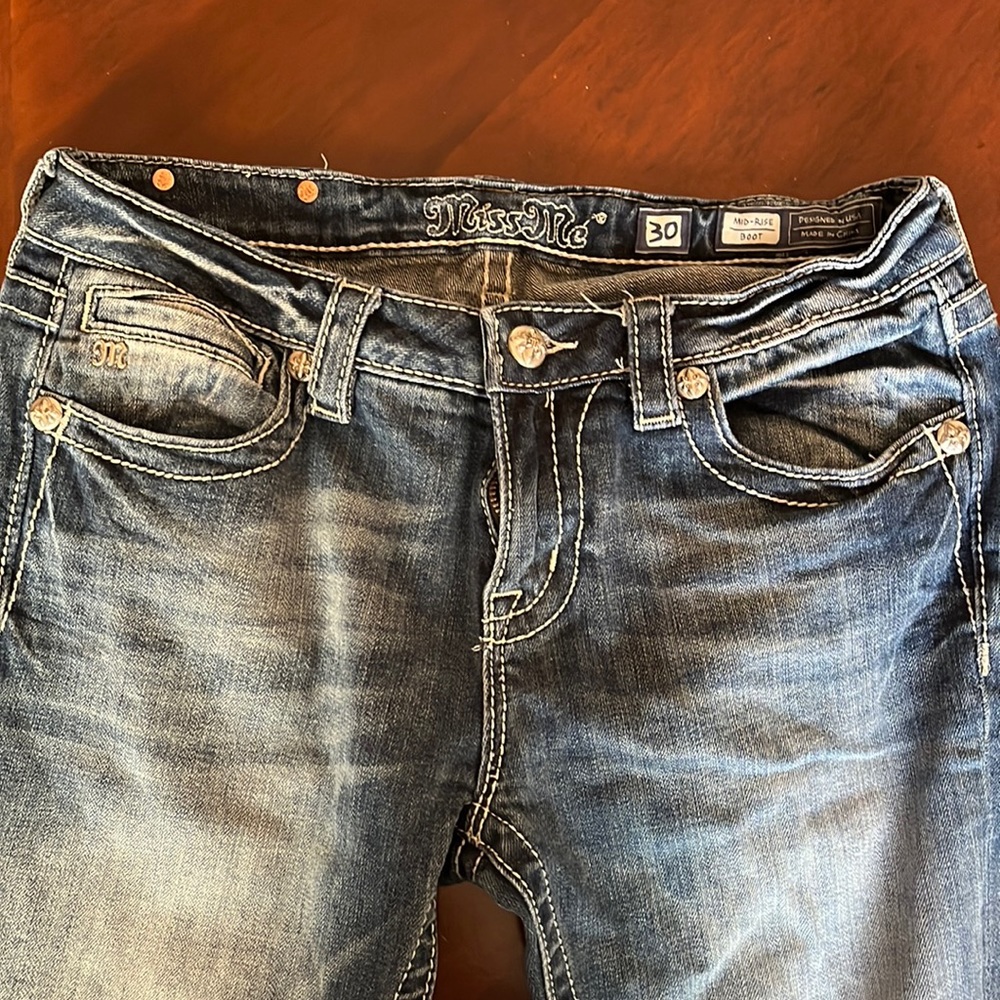 Miss Me Boot Cut Jeans